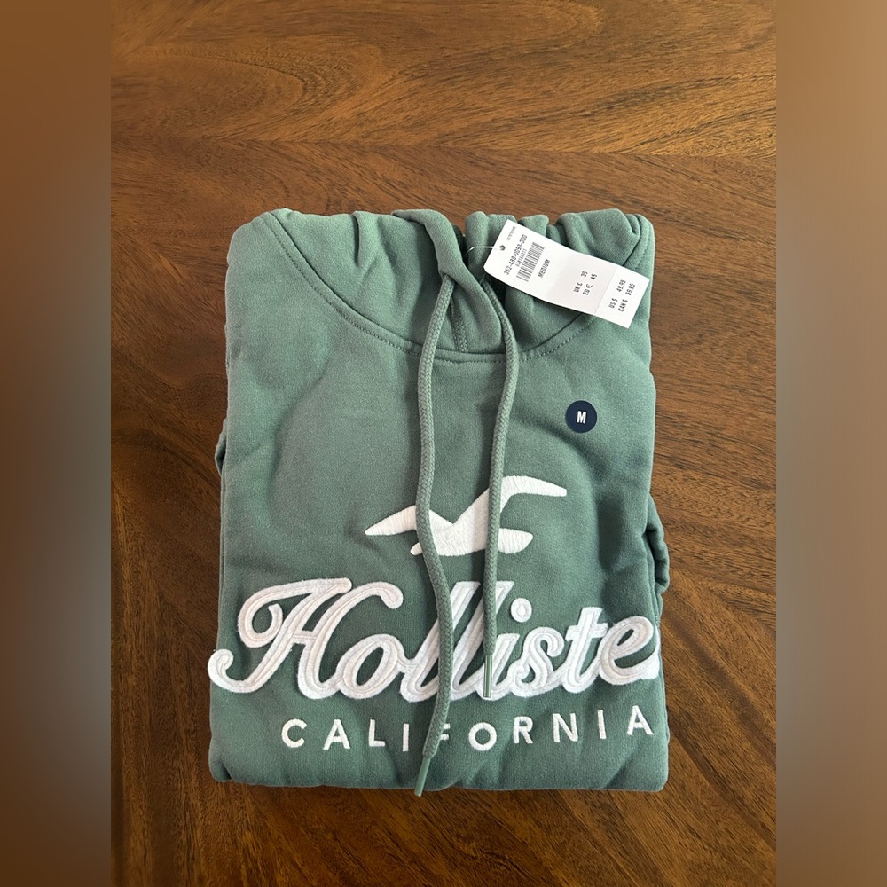 Hollister logo hoodie